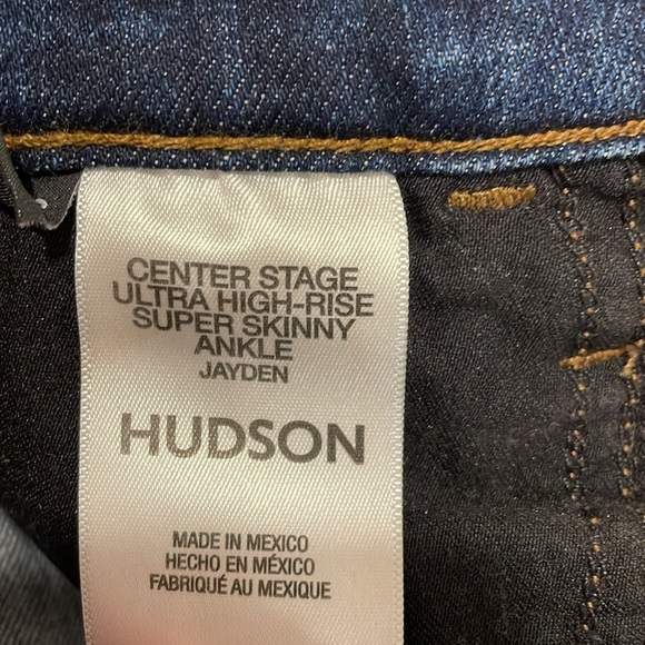 NWT Hudson Centerstage High Rise Super Skinny Jeans in size 26 - Picture 5 of 12